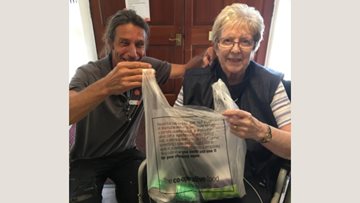 Shopping spree success at Tile Hill care home